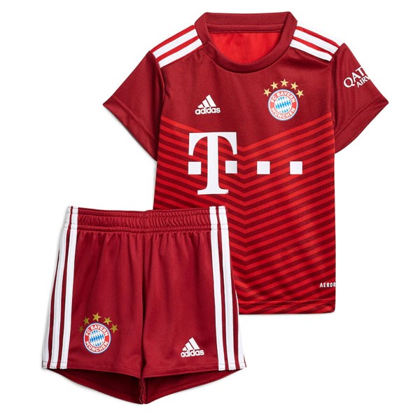 Heimtrikot Bayern Kinder 2021-2022 Günstige Fußballtrikots